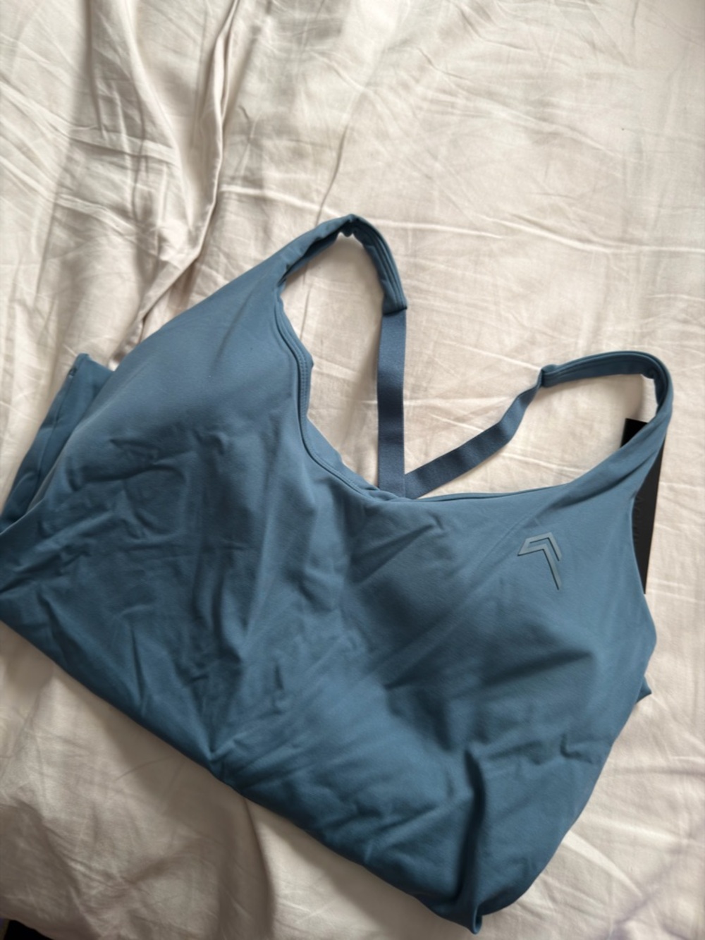 Oner Active Blue Cross-Back Tank Top